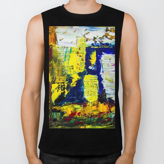 Summer in the city Biker Tank