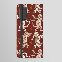 Chinese new Year of the dancing tiger - dried tomato Android Wallet Case