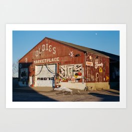 Oldies Marketplace Antique Store - Film Art Print