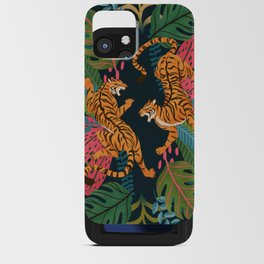 Jungle Cats - Roaring Tigers iPhone Card Case