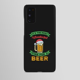 Christmas Beer Android Case