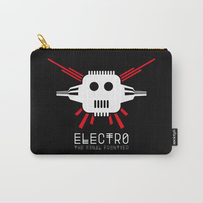 Electro - The Final Frontier - for dark backgrounds Carry-All Pouch