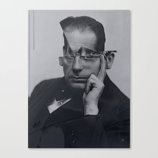 Cut Gropius Canvas Print
