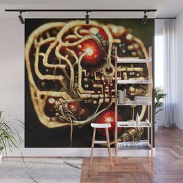 Positronic Brain Wall Mural