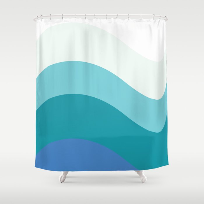 Tide Shower Curtain