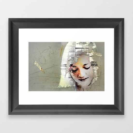 A Girl Named E Framed Art Print