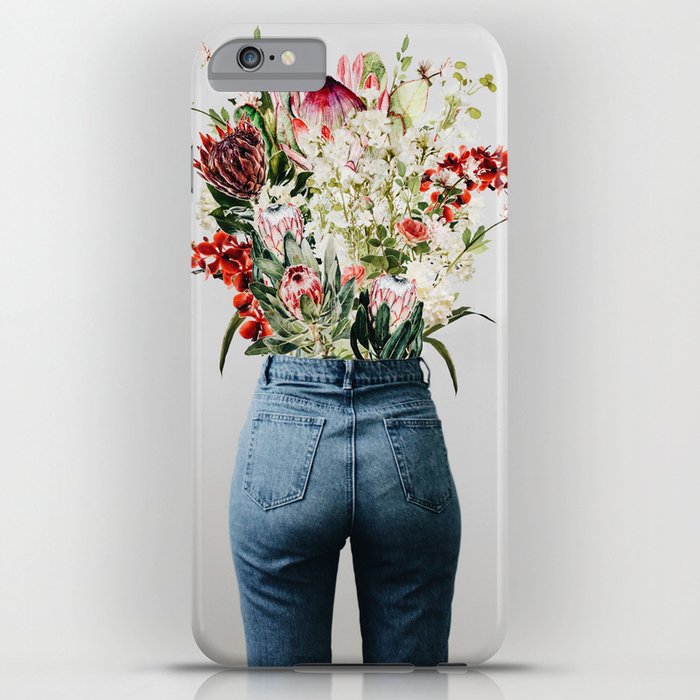 bottomless bouquet iphone case