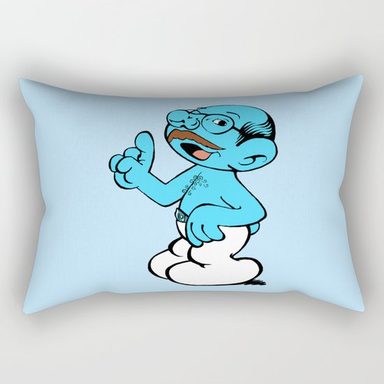 Tobias Smurf Rectangular Pillow