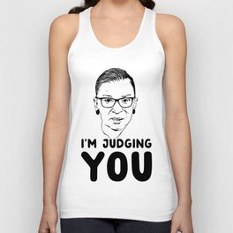 I’m judging you Ruth Bader Ginsburg Tank Top