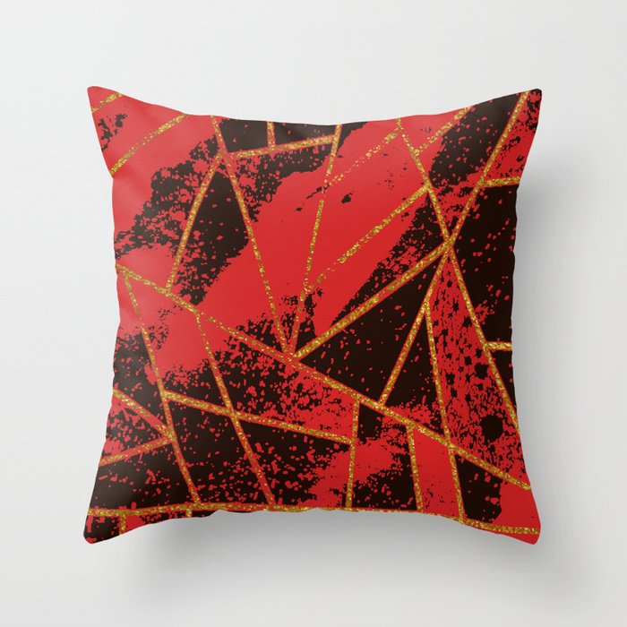 Abstract #942 Throw Pillow