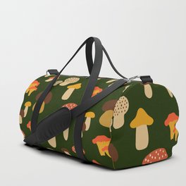 mushrooms (green) Duffle Bag