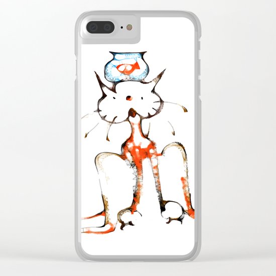 cool sketch 201 Clear iPhone Case