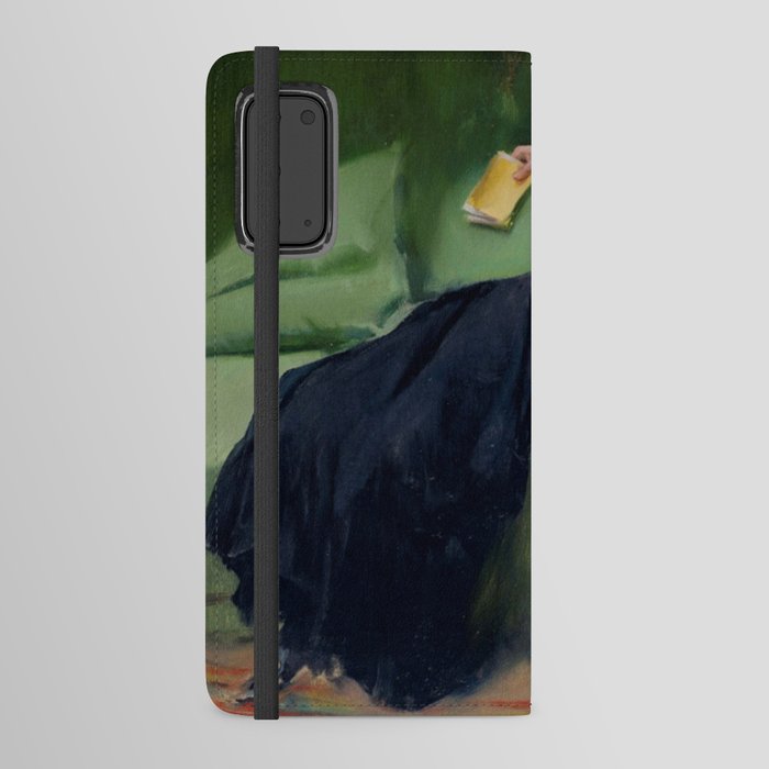 Decadent Young Woman after the Dance Android Wallet Case