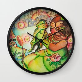 "Almost There" Wall Clock
