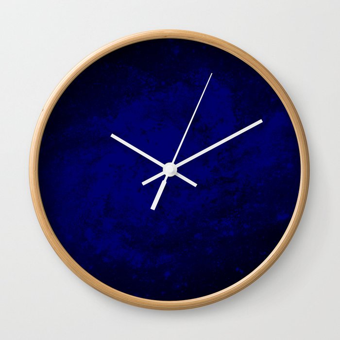 Blue spot Wall Clock
