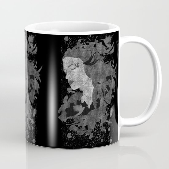 Cosmic dreams (B&W) Mug