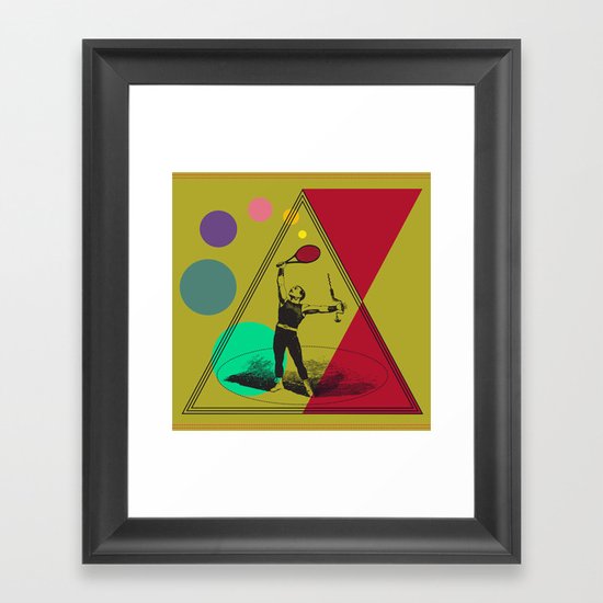 my uncle : what a complete man... Framed Art Print