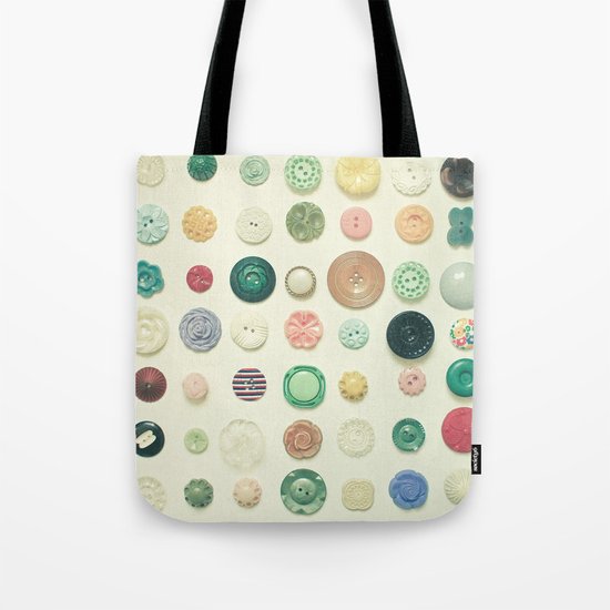 The Button Collection Tote Bag