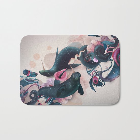 sea calf Bath Mat