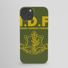 IDF Israel Defense Forces - with Symbol - ENG iPhone Case