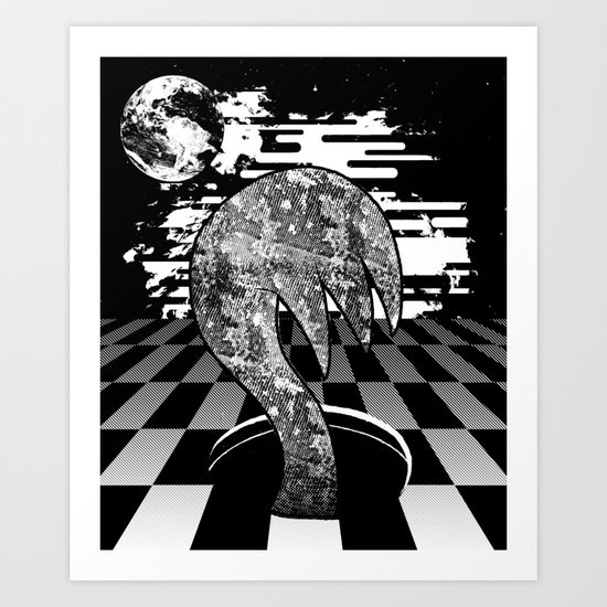 Claw Hole Art Print