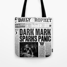Daily Prophet newspaper Tote Bag