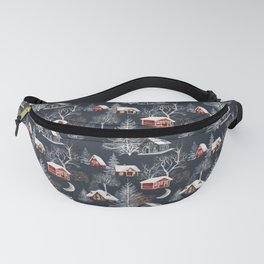 forest & hut Fanny Pack