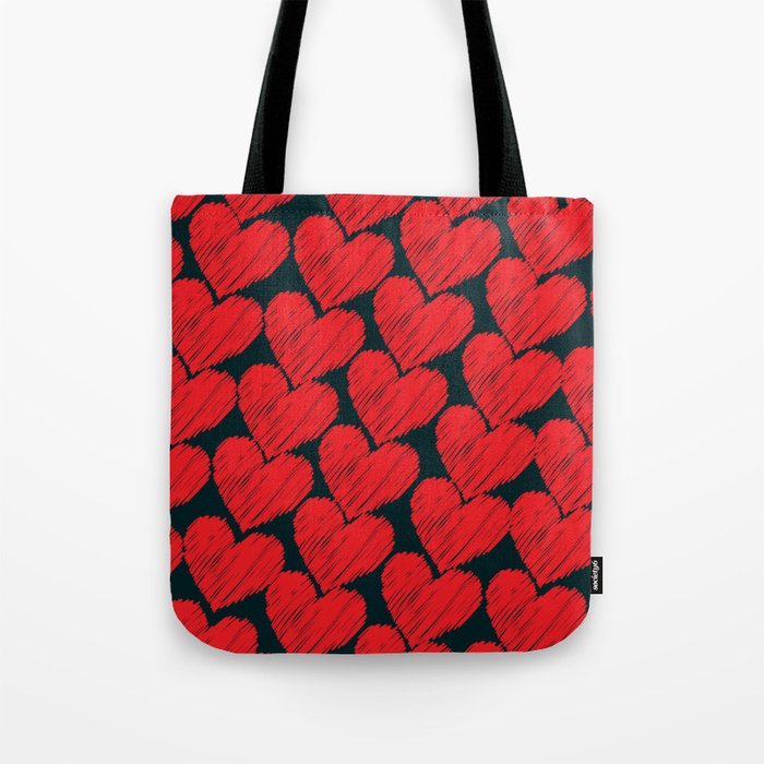 hearts Tote Bag