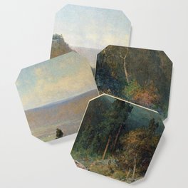Hudson River Valley From The Catskill Mountain House 1872 By Thomas Hill | Reproduction Coaster