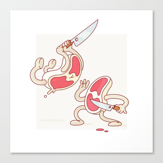 Beef. Canvas Print
