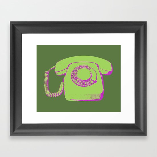 FAVOURITE90 - Telephone Framed Art Print