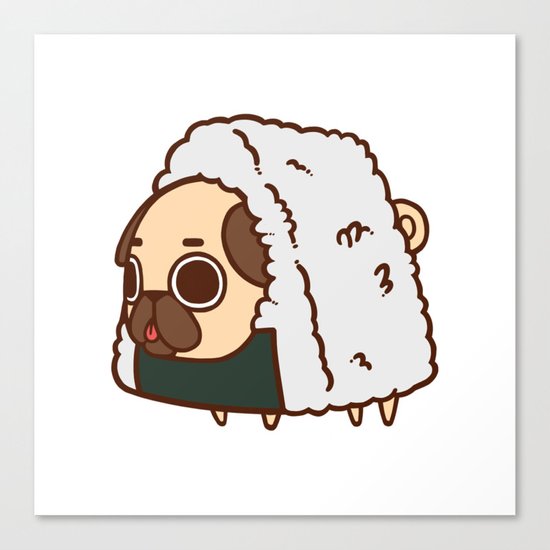 Puglie Onigiri Canvas Print
