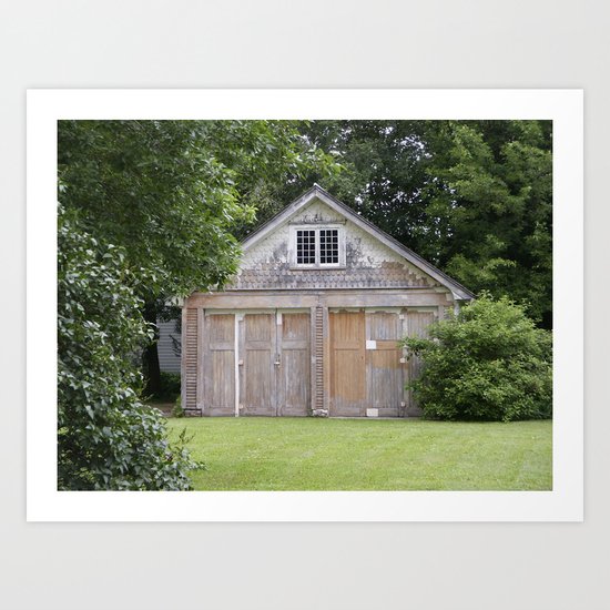 Vintage Garage Art Print