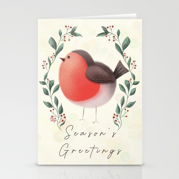 seasons greetings Stationery Cards