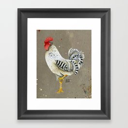 Rooster Wallace Framed Art Print