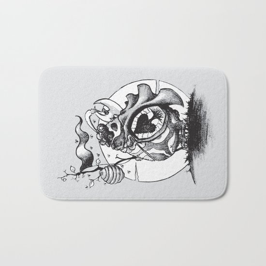 Nature Warriors: Honey Bear Bath Mat