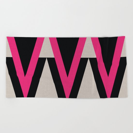 ABSTRACT 4 Beach Towel