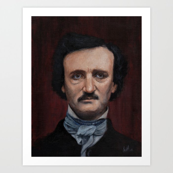 Edgar Allen Poe Art Print