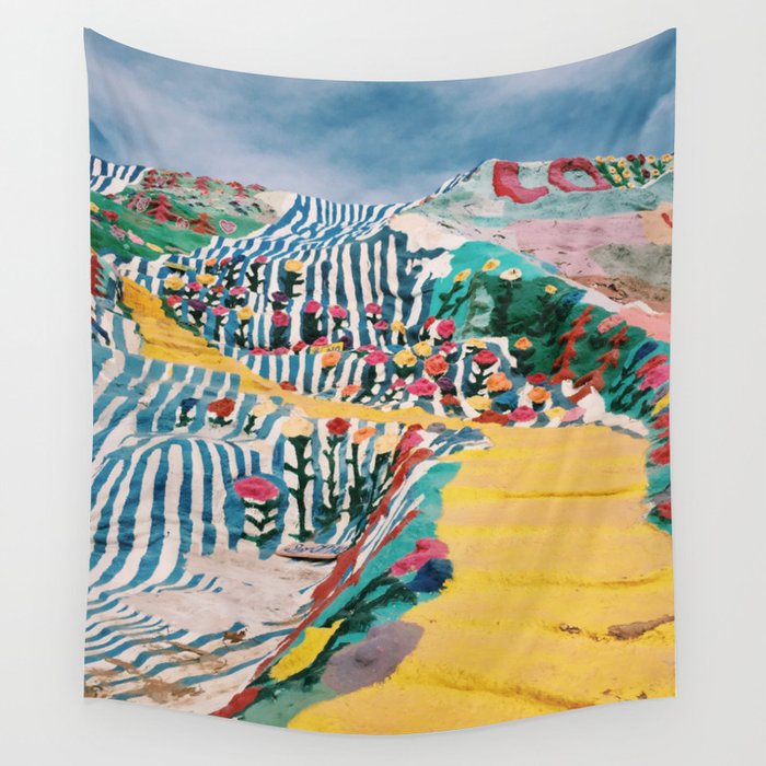 Salvation Mountain Wall Tapestry