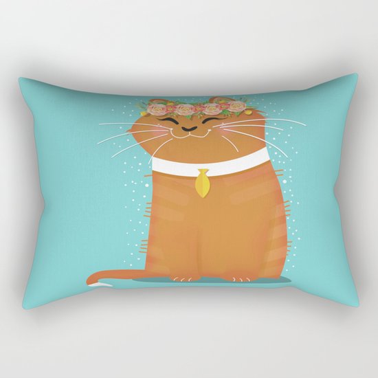 My Fair Kitty Rectangular Pillow