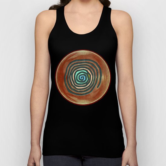 Tribal Maps - Magical Mazes #02 Unisex Tank Top