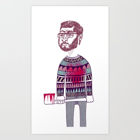 "Before It Was Cool" Art Print