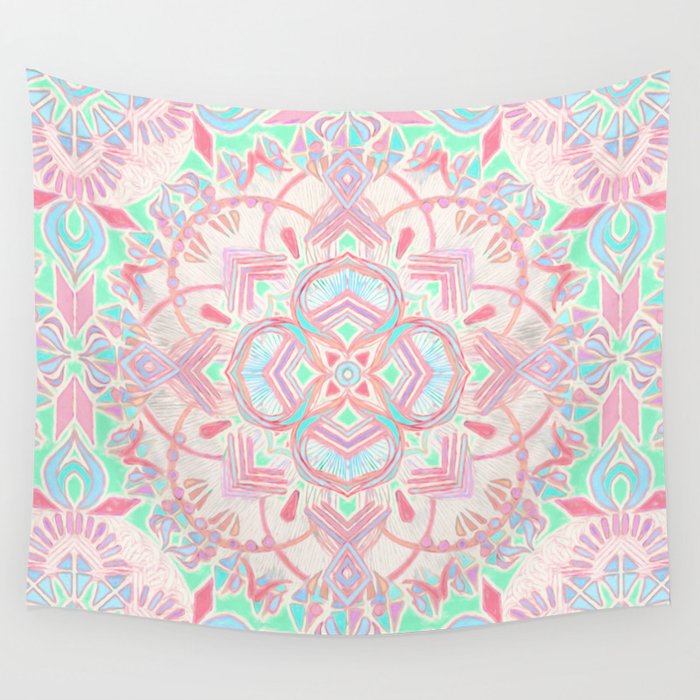 Blush pink tapestry sales