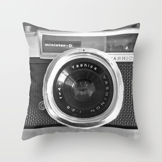 Camera Throw Pillow
