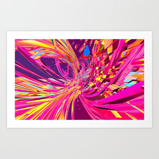 I'm Over You Art Print