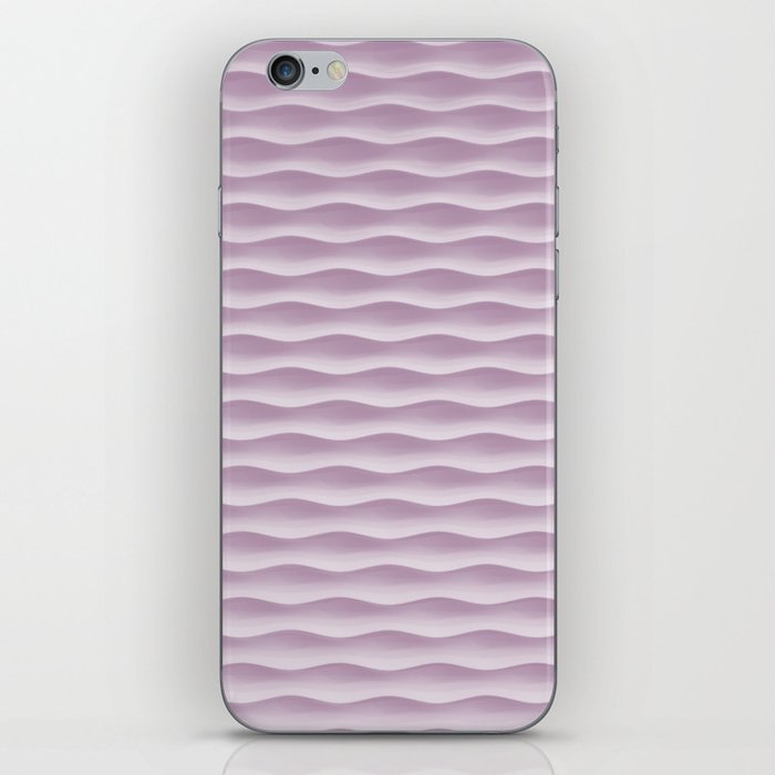 Wave Rows Rose iPhone Skin
