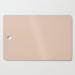 Warm Pastel Pinkish Orange Solid Color Pairs PPG Scotchtone PPG1069-2 - All One Single Shade Colour Cutting Board
