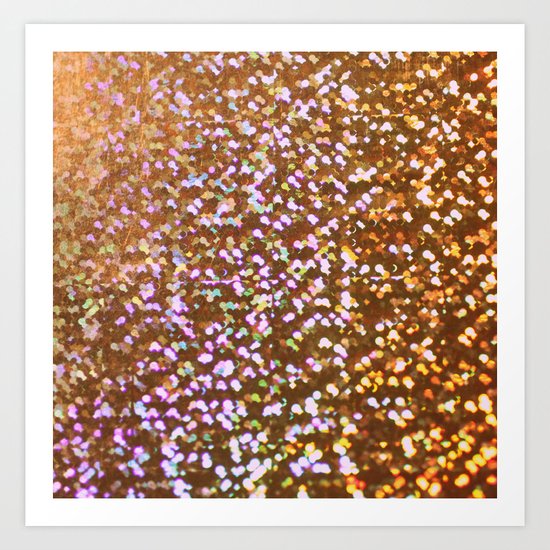 sparkling rain Art Print