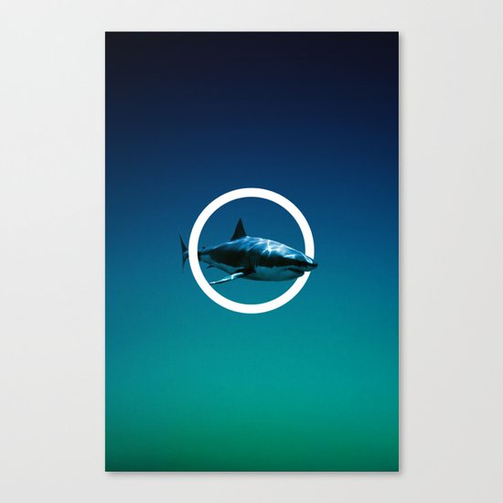 Shark. Canvas Print