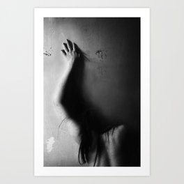 Vanishing Act - Black and White Photography Art Print